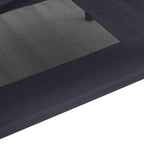 Hundebett Schwarz 92 x 77 x 82,5 cm Stahl