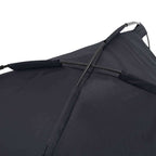 Hundebett Schwarz 92 x 77 x 82,5 cm Stahl