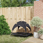 Hundebett Schwarz 92 x 77 x 82,5 cm Stahl