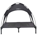 Hundebett Schwarz 92 x 77 x 82,5 cm Stahl