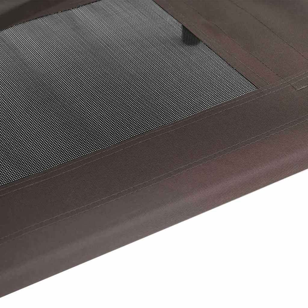 Hundebett Braun 92 x 77 x 82,5 cm Stahl