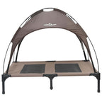 Hundebett Braun 92 x 77 x 82,5 cm Stahl