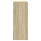 Bartisch mit Regal Sonoma-Eiche 90x40x103,5 cm Holzwerkstoff