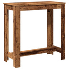 Bartisch Altholz-Optik 102x50x103,5 cm Holzwerkstoff