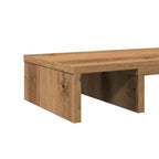 Monitorständer Verstellbar Artisan-Eiche 60x24x10,5 cm