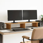 Monitorständer Artisan-Eiche 100x27x15 cm Holzwerkstoff