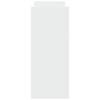 Schreibtisch-Organizer Verstellbar Weiß 40x17x41 cm