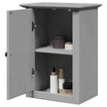 Bad-Wandschrank BODO Grau 44x30x60 cm
