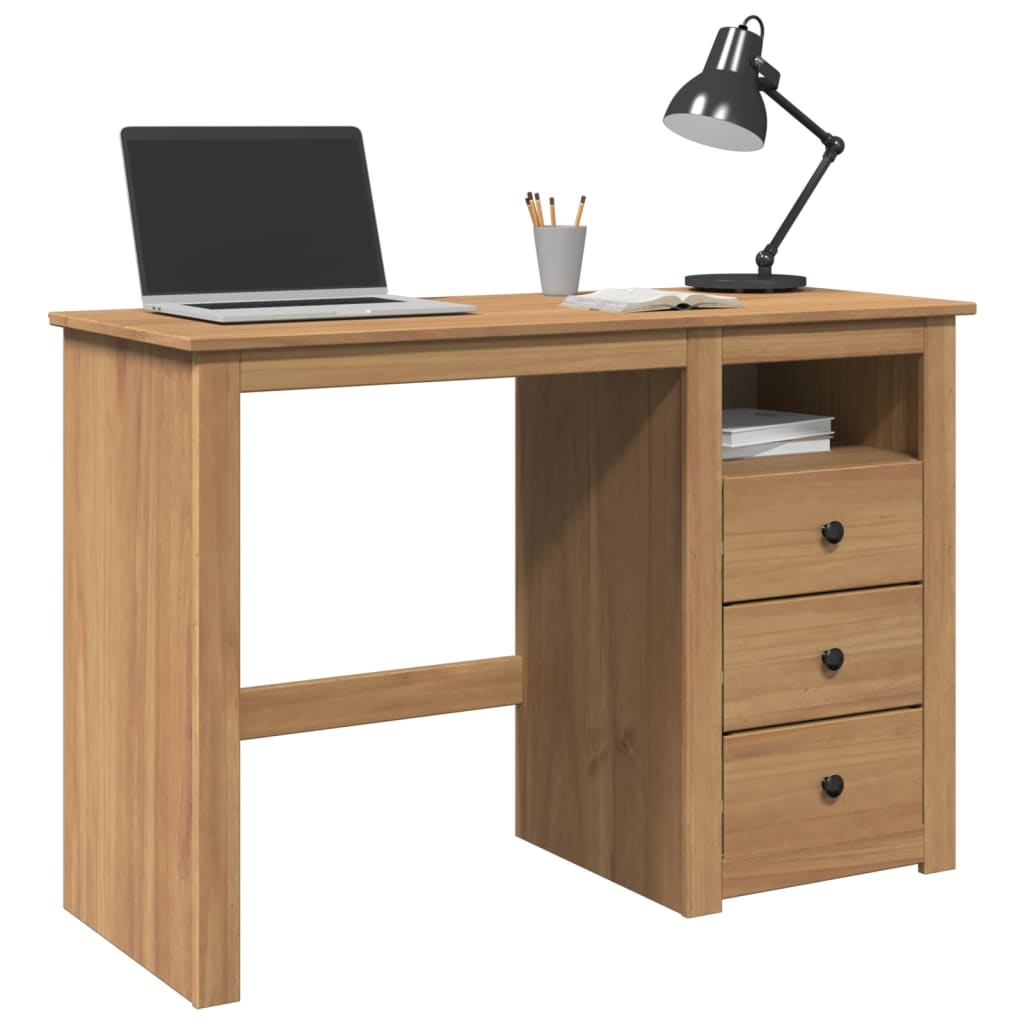 Schreibtisch PANAMA 112x45x75 cm Massivholz Kiefer