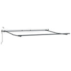 Markise Automatisch mit LEDs Weinrot 500x300 cm