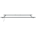 Markise Automatisch mit LEDs Braun 500x300 cm