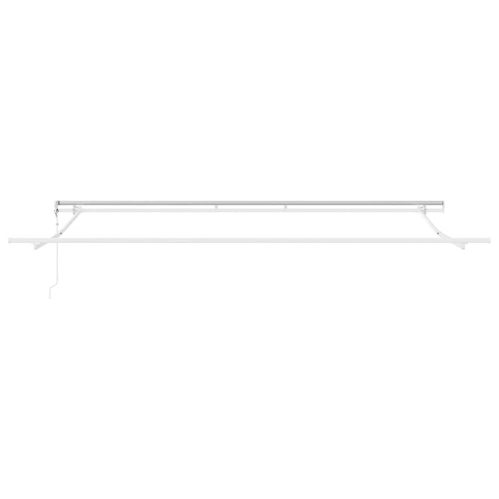 Markise Automatisch Anthrazit & Weiß 450x300 cm