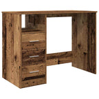 Schreibtisch Altholz-Optik 102x50x76 cm Holzwerkstoff