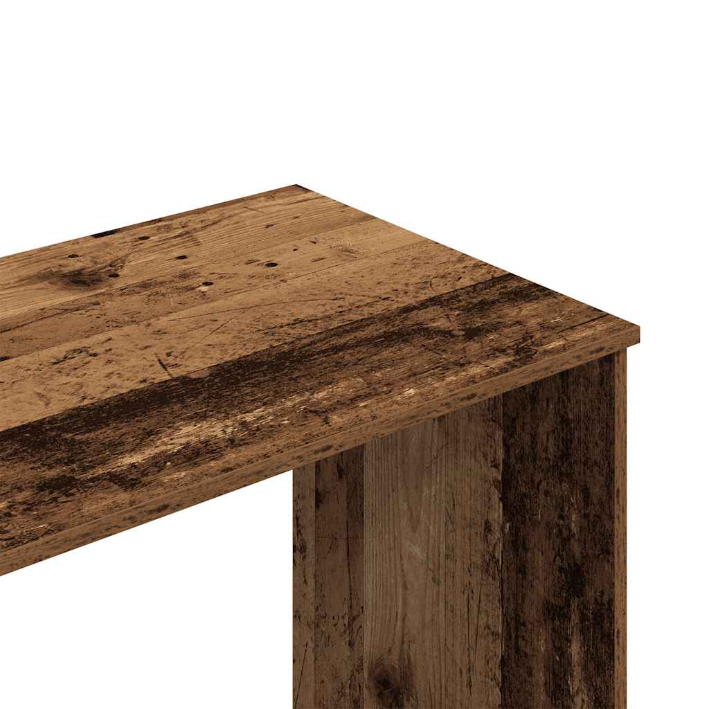 Schreibtisch Altholz-Optik 102x50x76 cm Holzwerkstoff