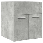 Waschbeckenschrank Betongrau 41x38,5x46 cm Holzwerkstoff