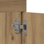 Waschbeckenunterschrank Artisan-Eiche 90x38,5x46 Holzwerkstoff