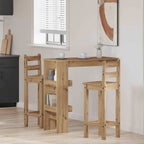 Wand-Bartisch Artisan-Eiche 102x45x103,5 cm Holzwerkstoff