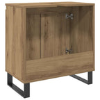Badschrank Artisan-Eiche 58x33x60 cm Holzwerkstoff