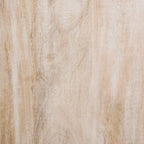 Badezimmerschrank mit Tür Weiß 38 x 33 x 58 cm Massivholz Mango