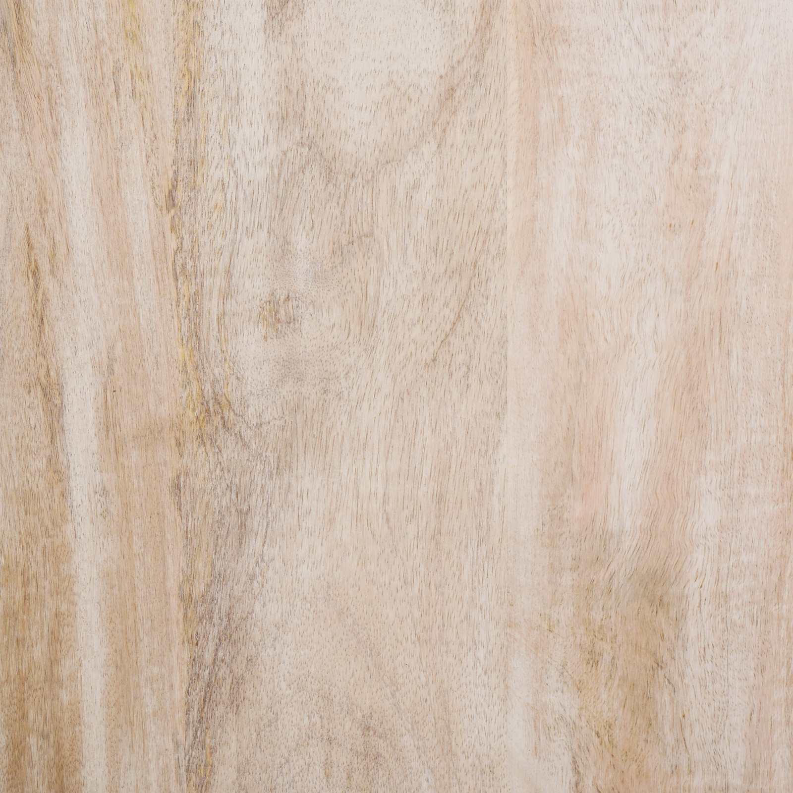 Badezimmerschrank mit Tür Weiß 38 x 33 x 58 cm Massivholz Mango
