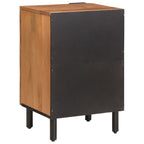 Badezimmerschrank Braun 38 x 33 x 58 cm Massivholz Mango