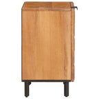 Badezimmerschrank Braun 38 x 33 x 58 cm Massivholz Mango