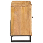 Waschbeckenschrank Braun 62 x 33 x 58 cm Massivholz Mango
