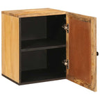 Badezimmer Hängeschrank Braun 38 x 33 x 48 cm Massivholz Mango
