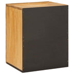 Badezimmer Hängeschrank Braun 38 x 33 x 48 cm Massivholz Mango