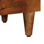 Badezimmerschrank mit Schubladen Walnuss 38 x 33 x 160 cm