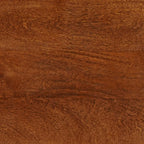 Badezimmer Spiegel Walnuss 50 x 70 x 2,5 cm Massivholz Mango