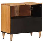 Waschbeckenschrank Natur 62 x 33 x 58 cm Massivholz Mango