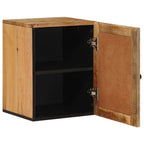 Badezimmer Hängeschrank Natur 38 x 33 x 48 cm Massivholz Mango