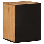 Badezimmer Hängeschrank Natur 38 x 33 x 48 cm Massivholz Mango