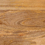 Badezimmer Hängeschrank Natur 38 x 33 x 48 cm Massivholz Mango
