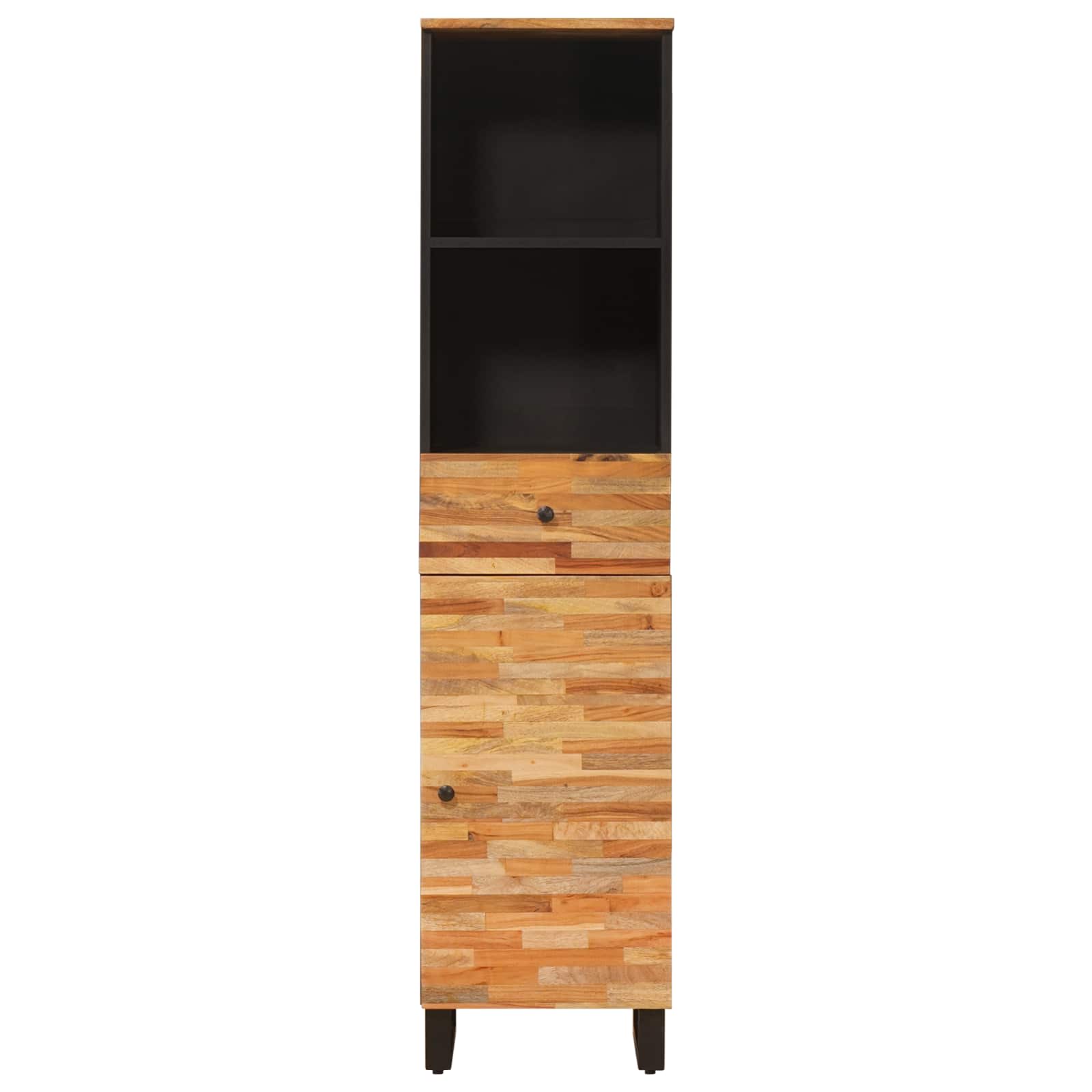 Badezimmerschrank mit Schubladen Artisan-Eiche 38 x 33 x 160 cm