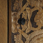 Badezimmerschrank Braun 38 x 33,5 x 58 cm Massivholz Mango