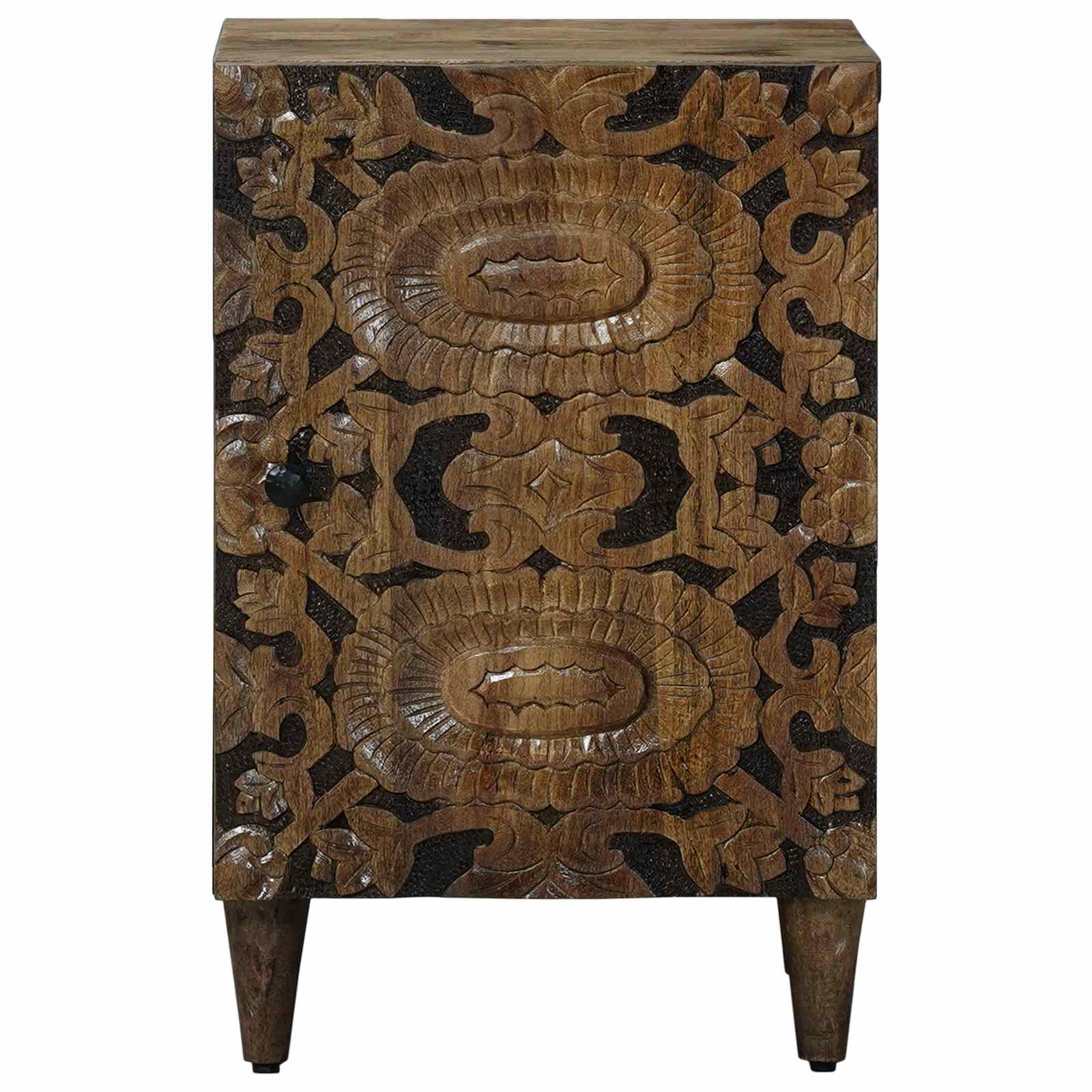 Badezimmerschrank Braun 38 x 33,5 x 58 cm Massivholz Mango