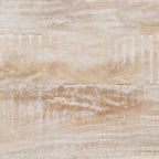 Badezimmerschrank Weiß 38 x 33,5 x 160 cm Massivholz Mango