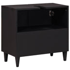 Waschbeckenunterschrank mit Speicher Mehrfarbig 62 x 33 x 58 cm