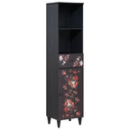 Badezimmerschrank mit Schubladen Mehrfarbig 38 x 33,5 x 160 cm