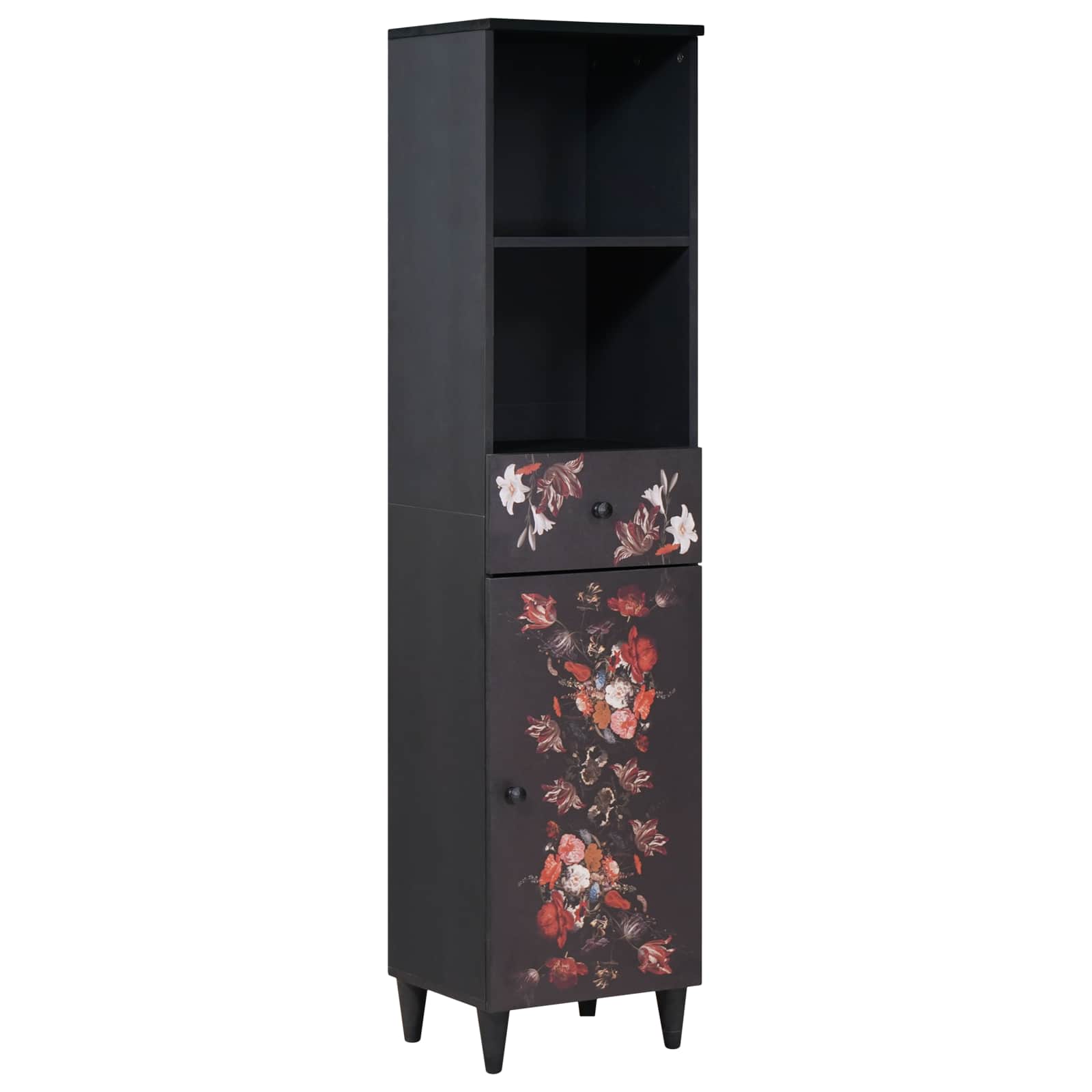 Badezimmerschrank mit Schubladen Mehrfarbig 38 x 33,5 x 160 cm