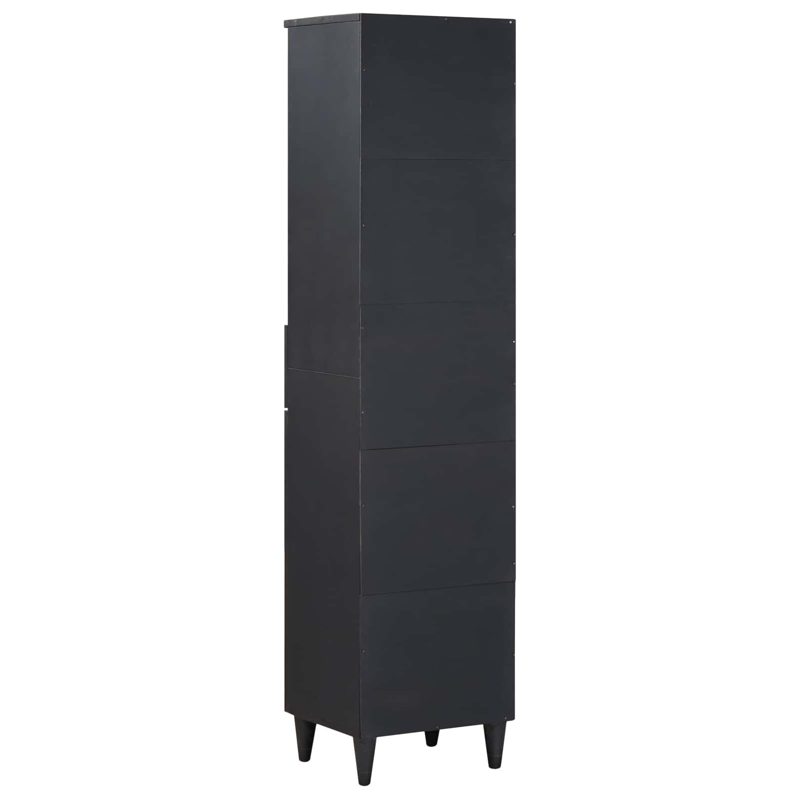 Badezimmerschrank mit Schubladen Mehrfarbig 38 x 33,5 x 160 cm