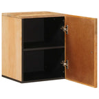 Hängeschrank mit Tür Braun 38 x 33,5 x 48 cm Massivholz Mango