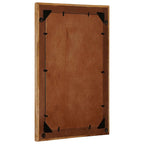 Spiegel Wandmontiert mit Spiegel Braun 70 x 50 x 3 cm Glas