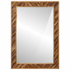 Spiegel Wandmontiert mit Spiegel Braun 70 x 50 x 3 cm Glas