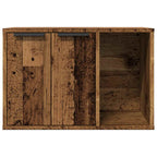 Katzenklo Altholz-Optik 60x40x40 cm Holzwerkstoff