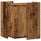 Katzenklo Altholz-Optik 42x42x51 cm Holzwerkstoff