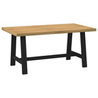 Esstisch NOAIN A-Form-Beine 160x90x75 cm Massivholz Kiefer