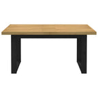 Esstisch NOAIN U-Form-Beine 160x90x75 cm Massivholz Kiefer